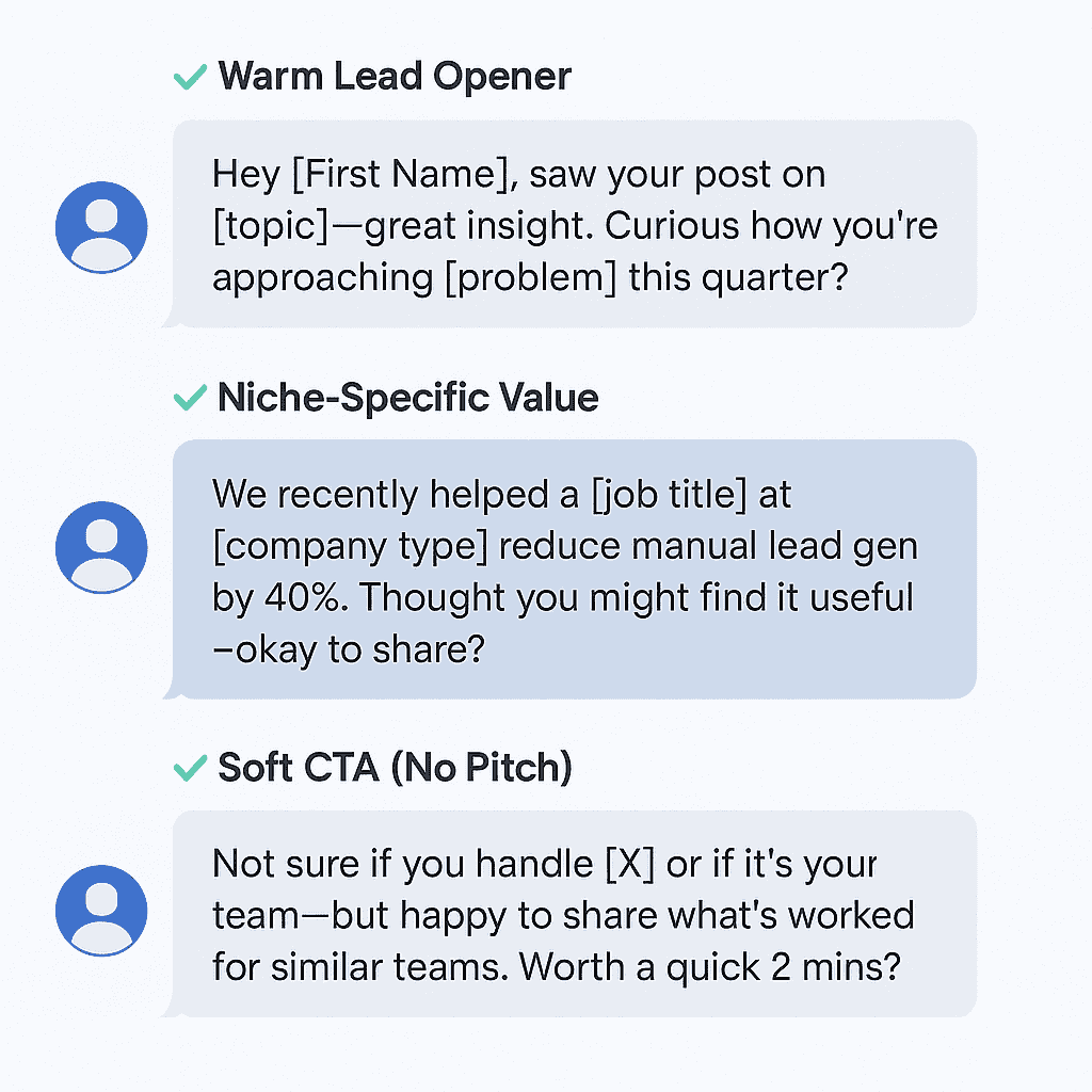 Cold LinkedIn Messages
