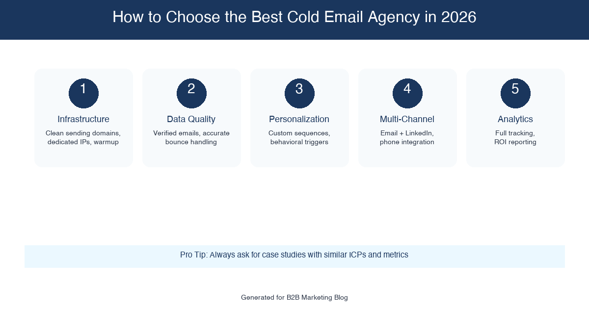 How to Choose the Best Cold Email Agency in 2026