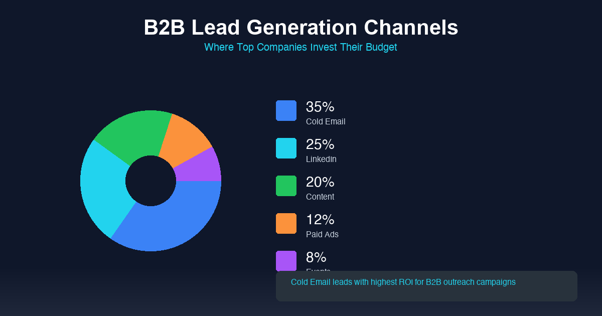 Top B2B Lead Generation Companies for SaaS and IT Services: illustration