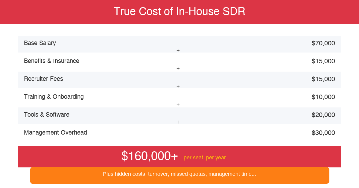 SDR-as-a-Service: The Modern Alternative to Building a Sales Team: illustration
